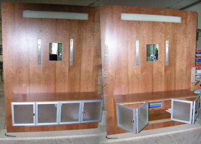Fernsehschrank in Kirschbaum