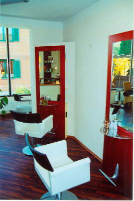   Friseur-Arbeitsplatz